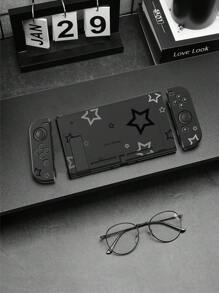 1pc Star Pattern Protective Case For Nintendo Switch 2025/Switch OLED/NS/Lite, Game Console Accessories, Suitable As Valentine's Day Gift - Multicolor - View 5