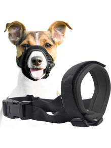 Muselière pour chien MP006, pour prévenir la morsure et le mâchage inutile, convient pour une utilisation en extérieur