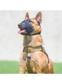 Muselière pour chien MP006, pour prévenir la morsure et le mâchage inutile, convient pour une utilisation en extérieur