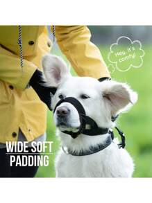 Muselière pour chien MP006, pour prévenir la morsure et le mâchage inutile, convient pour une utilisation en extérieur