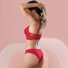 Z&D Lingerie Set With Underwire And Padded Thong Panties 8032 Random Colors - Nhiều màu - Xem 10