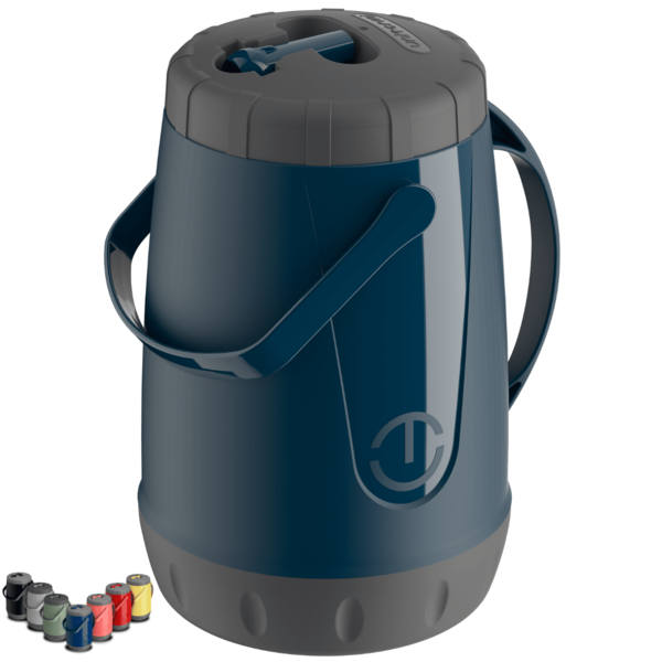 Garrafa Jarra Pávia Térmica 2,5l Unitermi com Alça Dupla e Bico Dosador