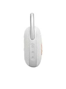 JBL CLIP5 Musikbox fünfte Generation, Outdoor Bluetooth Lautsprecher, Fahrrad Ausrüstung, tragbarer kleiner Lautsprecher, staubdicht und wasserdicht, Geschenklautsprecher - Weiß