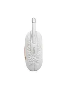 JBL CLIP5 Musikbox fünfte Generation, Outdoor Bluetooth Lautsprecher, Fahrrad Ausrüstung, tragbarer kleiner Lautsprecher, staubdicht und wasserdicht, Geschenklautsprecher - Weiß
