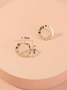 Nooxian 1 对女士简约日常耳环