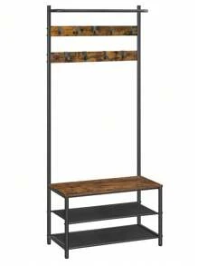 VASAGLE Coat Racks - Coffee Brown - View 2