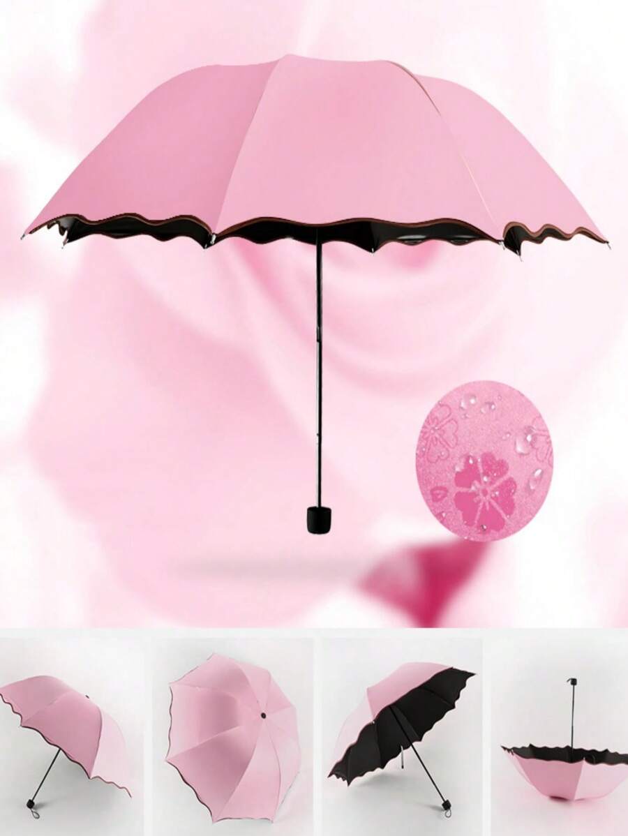 1 szt. Przenośny parasol, Minimalistyczny, prosty parasol na zewnątrz, Wybór na wiosnę i lato, Prezenty dla druhen, Pokój, Wystrój sypialni, Plaża, Podróże, Dla mężczyzn, Dla kobiet, Wakacje - Jasnoniebieski - Zobacz 1