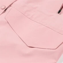 lanbu Áo khoác gió Sherpa-Fleece 3 trong 1 thời trang ngoài trời, chống nước, chống gió, 3 lớp, áo khoác ngoài thường ngày thể thao dành cho nữ LR2014A93001LB - Hồng - Xem 9