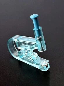 5件套耳洞枪套装无菌一次性健康安全耳环穿孔工具机套装耳钉鼻唇身体首饰