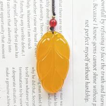 1Pc Natural Crystal Agate Leaf Pendant, Quartz Gem Necklace, Sweater Chain, Chakra Fashion Pendant, All Hand-Carved, Men's And Women's Fashion Pendant, Meaning Peace, Freedom, Wealth, Family Happiness, Suitable For Family Gifts, Christmas And Various Holiday Party Gifts, Crystal Gifts (Random Gifts: Lanyard, Gift Box) - Leaves - View 26