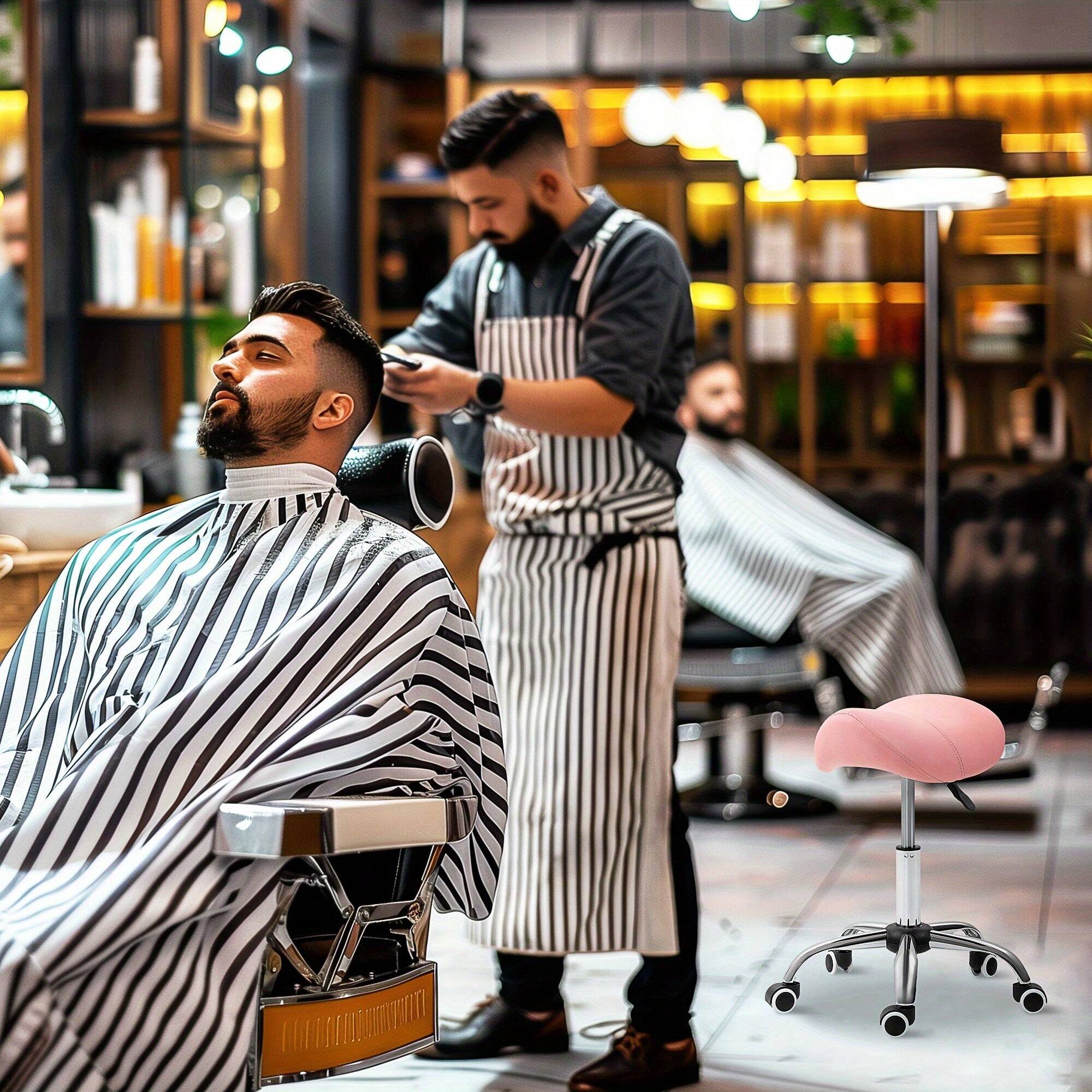 Cosmetic Stool 360° Rotate Height Adjustable Salon Massage Spa Chair