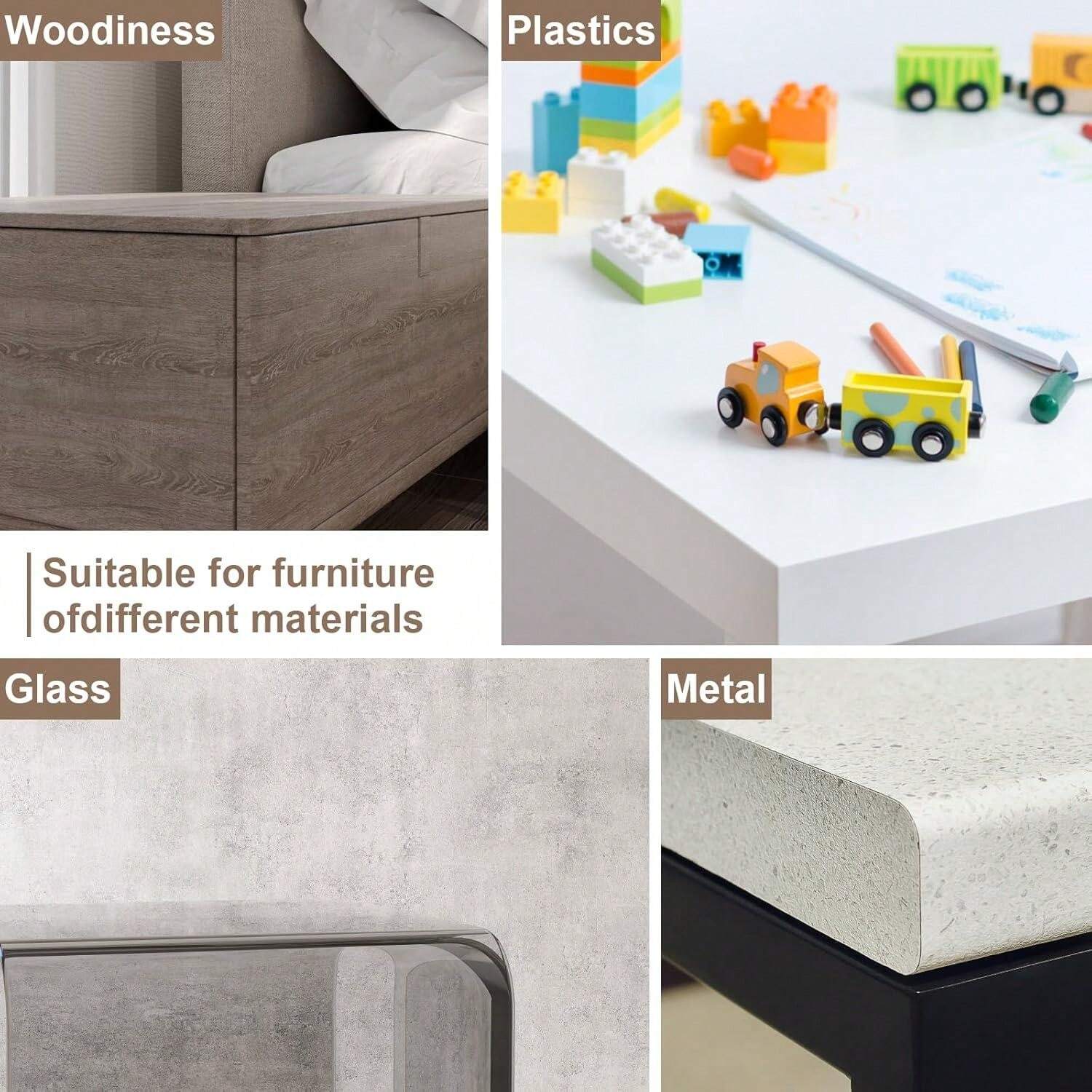 10 Pack Silicone Corner Protector For Baby, Furniture Corner Guard