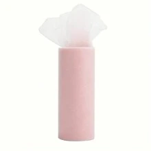 Rollo de tela de tul de 25 yardas y 6 pulgadas para DIY Tutu Falda Decoración de la fiesta de bodas Suministros de manualidades Decoraciones de la fiesta de bienvenida al bebé de la niña