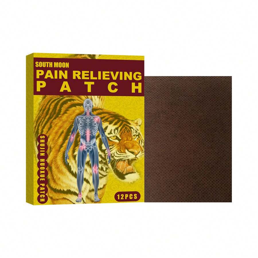 Tiger Plaster Patch, Pain Relief, Meridian Activating, Heating And Neck