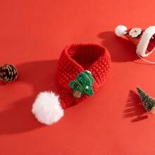 1 Khăn choàng ấm áp mùa đông cho thú cưng: Trang phục năm mới cho mèo và chó con, Phụ kiện mũ đội đầu hóa trang tiệc Giáng sinh, Ấm áp mùa đông, Trang phục sinh nhật, Trang phục năm mới, Trang phục Halloween màu đỏ - Nhiều màu - Xem 11