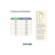 Pé com Pé Bubble Led Black/Orange Kids' Sneakers - 黑色 - 查看 7