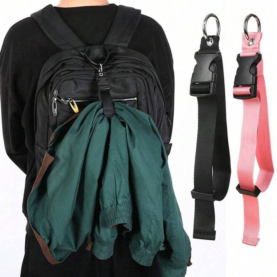 1 Dây đeo du lịch Dây đeo chống trộm di động để sắp xếp hành lý an toàn, Dây đeo hành lý có thể điều chỉnh đa chức năng, Phụ kiện hành lý du lịch, Tương thích với vali, ba lô và hành lý mọi kích cỡ Đồ dùng thiết yếu khi đi du lịch Tập luyện Cắm trại Đồ dùng thiết yếu cho kỳ nghỉ Du ngoạn - Nhiều màu - Xem 1