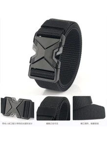 Cintura in vita, accessori per escursionismo - Cintura da lavoro in rete di nylon con fibbia di rilascio rapido resistente, adatta per adolescenti, estiva, casual, all'aperto, atletica o come regali per vacanze, laurea, compleanno o uso quotidiano