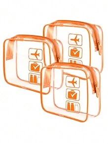 Clear Bags For Travel, TSA Approved Toiletry Bag For Women, Travel Bags For Toiletries Makeup Organizer Makeup Storage Bag Mini Pouch Travel Small Makeup Case Accessories Make Up Holder Brush Bag Make Up Container Cosmetic Bag Travel Essentials Ladies Accessories Travelling Stuff Makeup Bag School Supplies Make Up Bag Holiday Essentials Makeup Bags Makeup Pouch Holiday Winter 2024 - Multicolor - View 22