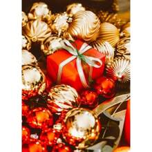 1 tấm áp phích trang trí Giáng sinh năm mới cây thông Noel quà tặng nai sừng tấm bánh gừng người đàn ông vải in áp phích nghệ thuật treo tường trang trí phòng nhà không có khung - Nhiều màu - Xem 39