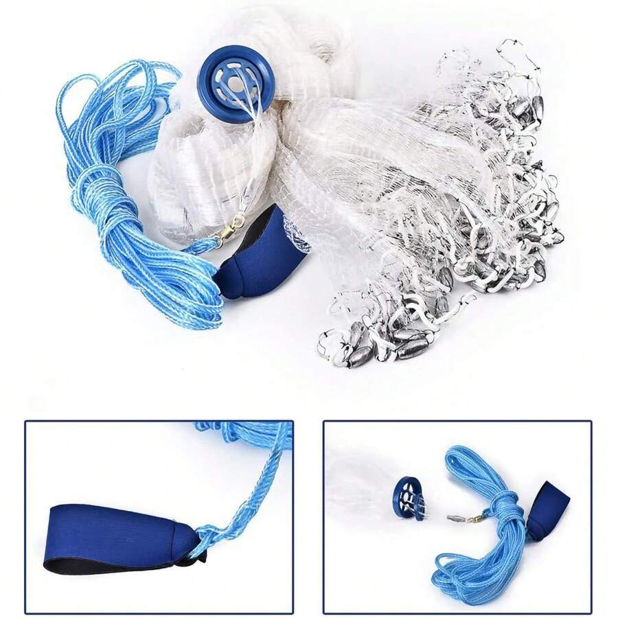 Red de Pescado Fundido de Agua Salada Americana Pesos de Zinc