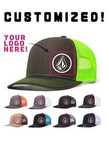 定制个性化网眼棒球帽、Dawg、复古、休闲、男女通用、时髦、老钱、时尚、可爱、定制、个性化、独特、定制、适合他的理想礼物、适合她的理想礼物、男朋友、女朋友、家人、朋友、祖父母、她、夏季 - 自訂LOGO - 查看 9