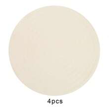 4 件/6 件/8 件柳叶形圆形防滑 PVC 铝箔隔热垫，可清洗，适用于餐厅、派对、家庭餐桌 - 柳葉餐墊 - 查看 18