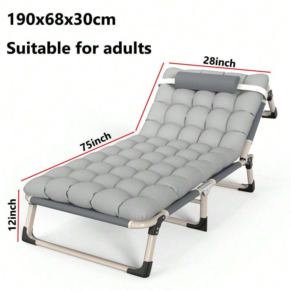 Adults Folding Sleeping Cot Guest Bed Heavy Duty Portable Cots Camping