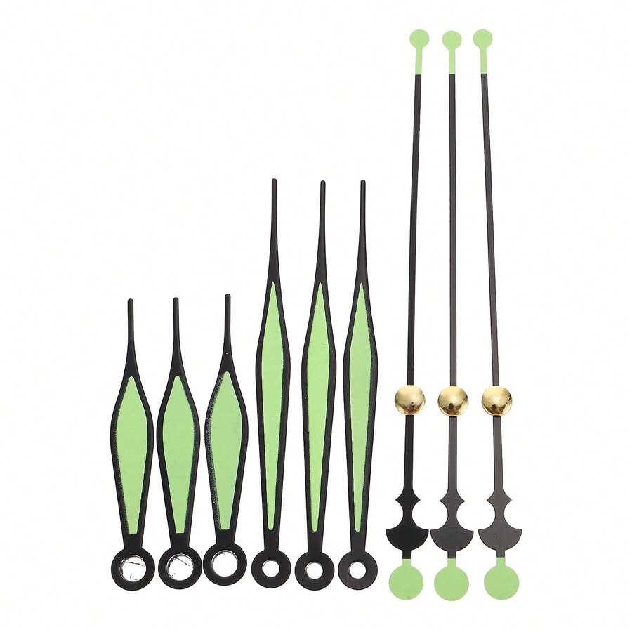 10 Sets Clock Pointer Accessories Replacements Wall Clock DIY Repairing