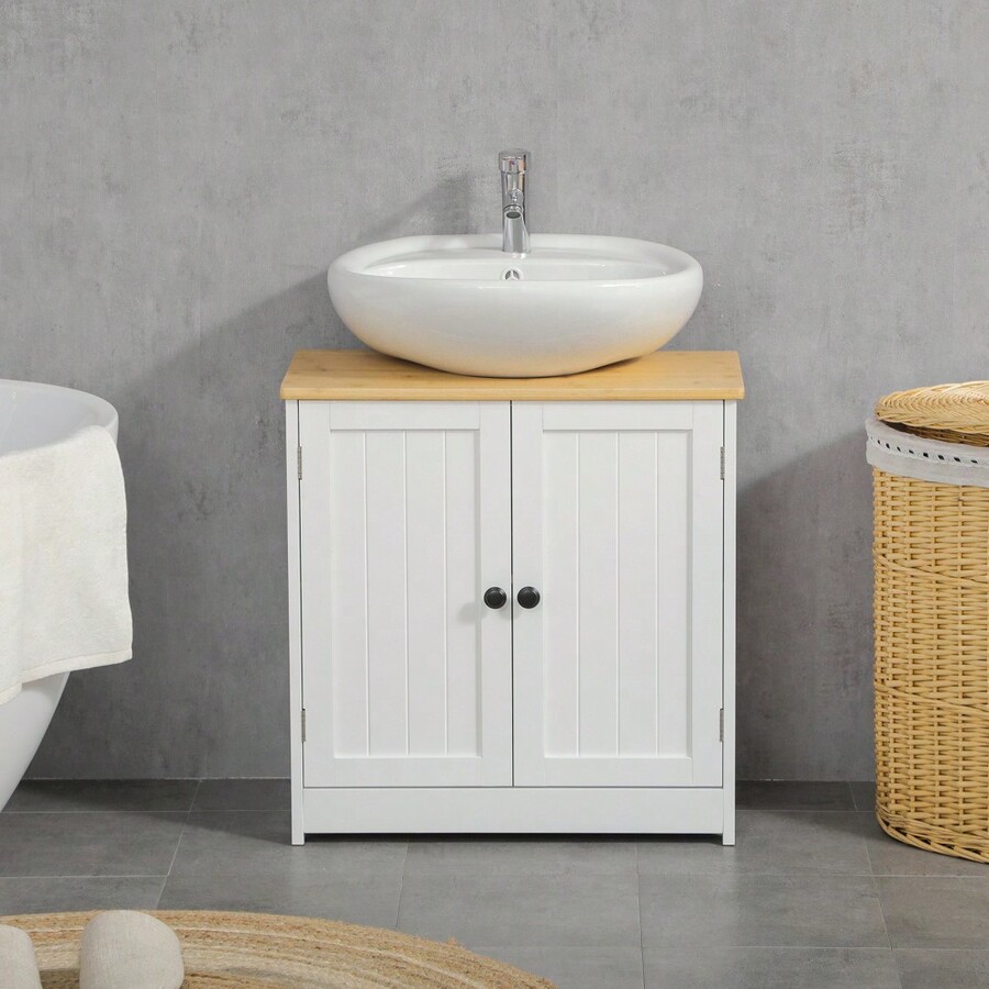 Kleankin Modern Bathroom Under Sink Bathroom Vanity For Wall