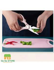 GEGE MX Marketplace  Juego de 6 cuchillos de cocina coloridos, juego de cuchillos de colores con revestimiento antiadherente, juego de cuchillos en caja de chef para cocinar, camping, viajes, picnic, barbacoa y RV, Juego de cuchillos profesionales con tonos pasteles. ER-0278
