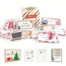 24-Day Arrival Kit: Christmas Countdown Kit With Jokes And Surprises, Set 24 Days Of Christmas - Festive Home Decorations For The Holidays - Multi-specification - View 6