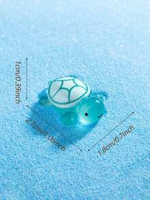 10 cái/20 cái/Đèn ngủ hình rùa phong cảnh nhỏ sáng tạo DIY trang trí túi mù hình rùa Mini nhựa trang trí màu sắc ngẫu nhiên giao hàng - 20 chiếc - Xem 7