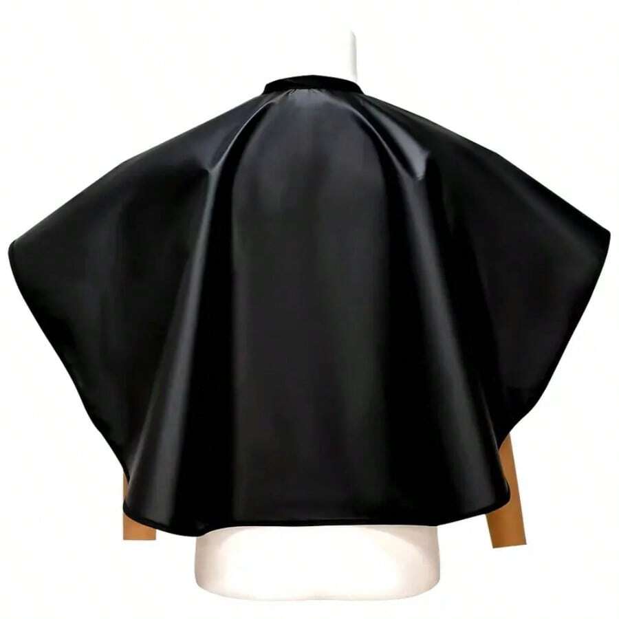 1pc Waterproof Hair Coloring Cap, Salon Barber Haircut Cloth, SnapOn