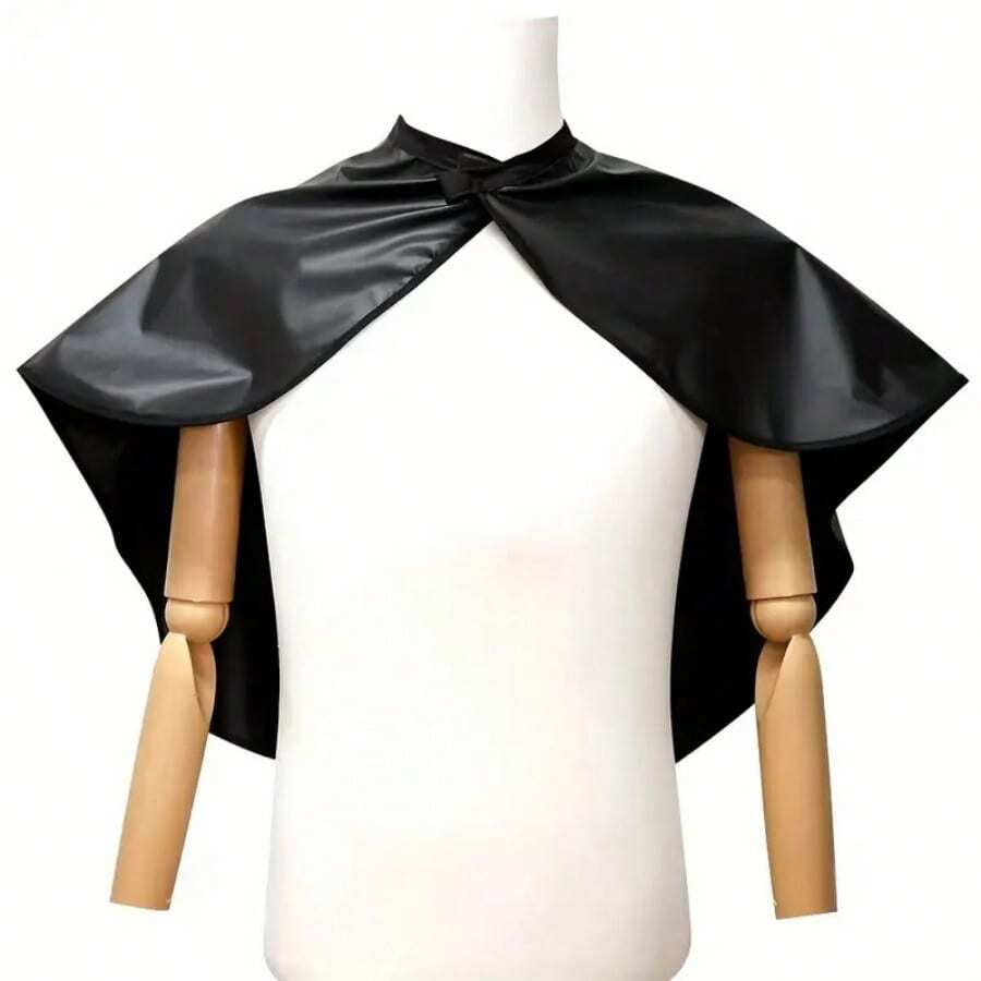 1pc Waterproof Hair Coloring Cap, Salon Barber Haircut Cloth, SnapOn