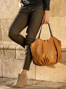 1 Pc Shoulder Strap Connection Leather Buckle DIY Bag Special Leather Buckle Operation Simple Bag Fixing Buckle Detachable - Multicolor - View 9