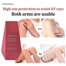 1Pc SunscreenLotion, 50g PF50 PA+++ Waterproof Face BodySunscreen Sunblock UV Ray Lsolation Lotion SunProtection For Travel, Camping, Hiking, Climbing, Outdoor, Beach, Summer Skin Care For Women & Girls Gift Make