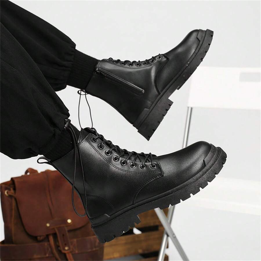 Boots For Men 2024, HighTop, British Style MidTop Casual Shoes