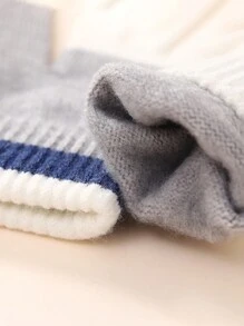3pcs Kids Warm Set: Knitted Hat, Gloves & Scarf, For Winter - 3PC - View 9