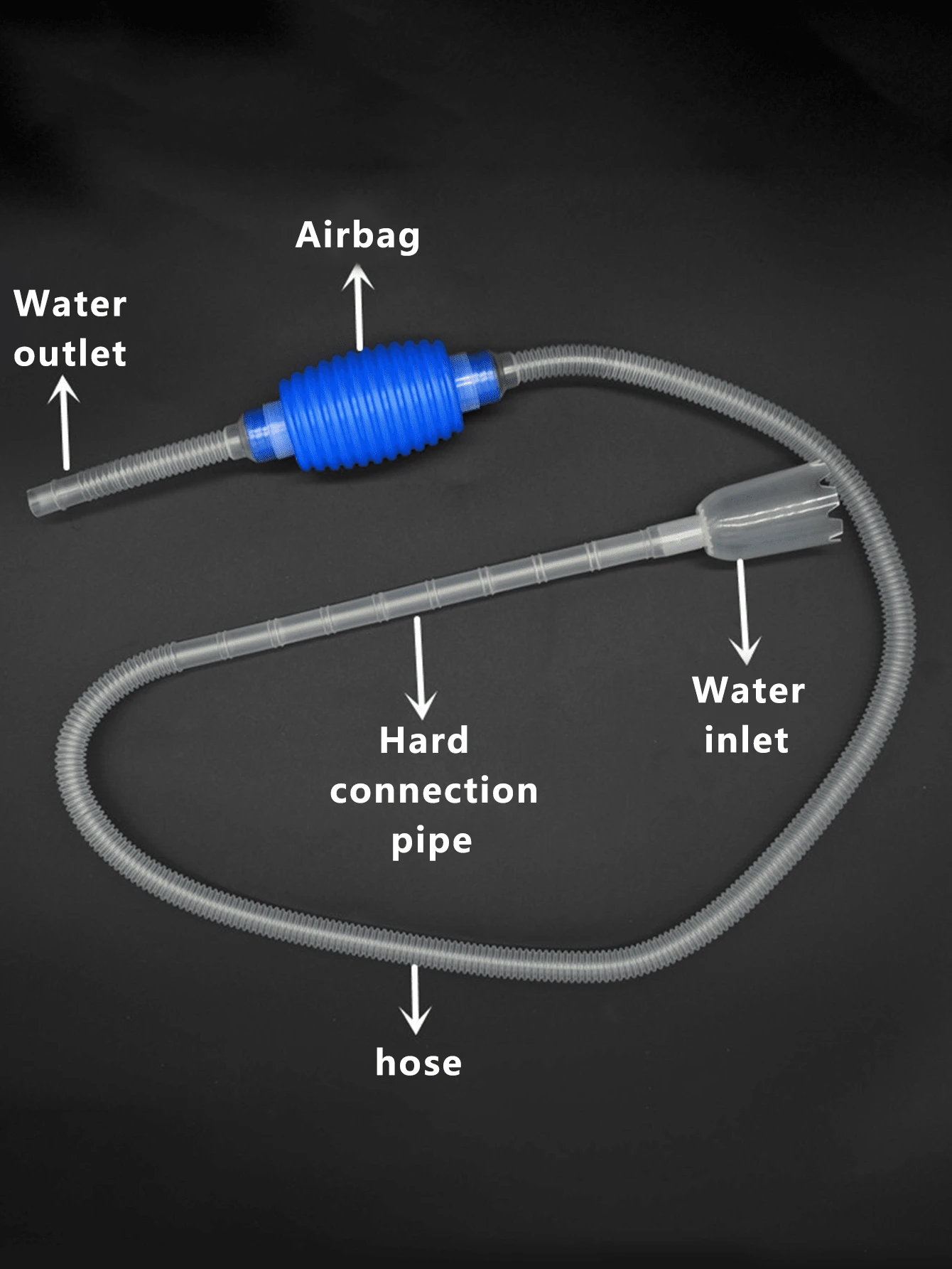 SemiAutomatic Aquarium Clean Vacuum Water Change Changer Gravel