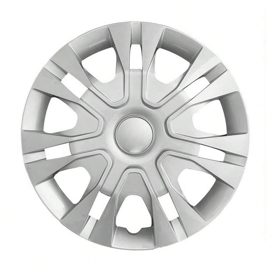 Hubcaps Wheel Covers For Cars Premium Hubcaps 15"KY (Silver) Wheel Rim