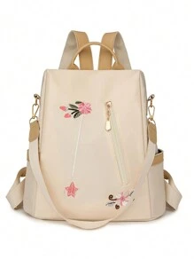 Zaino antifurto alla moda per computer portatile da donna con grande capacità, adatto per i viaggi