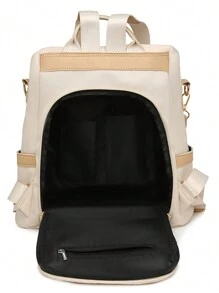 Zaino antifurto alla moda per computer portatile da donna con grande capacità, adatto per i viaggi