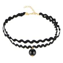 Set de 10 collares gargantilla de encaje con estilo minimalista gótico, europeo y americano, collares cortos para damas