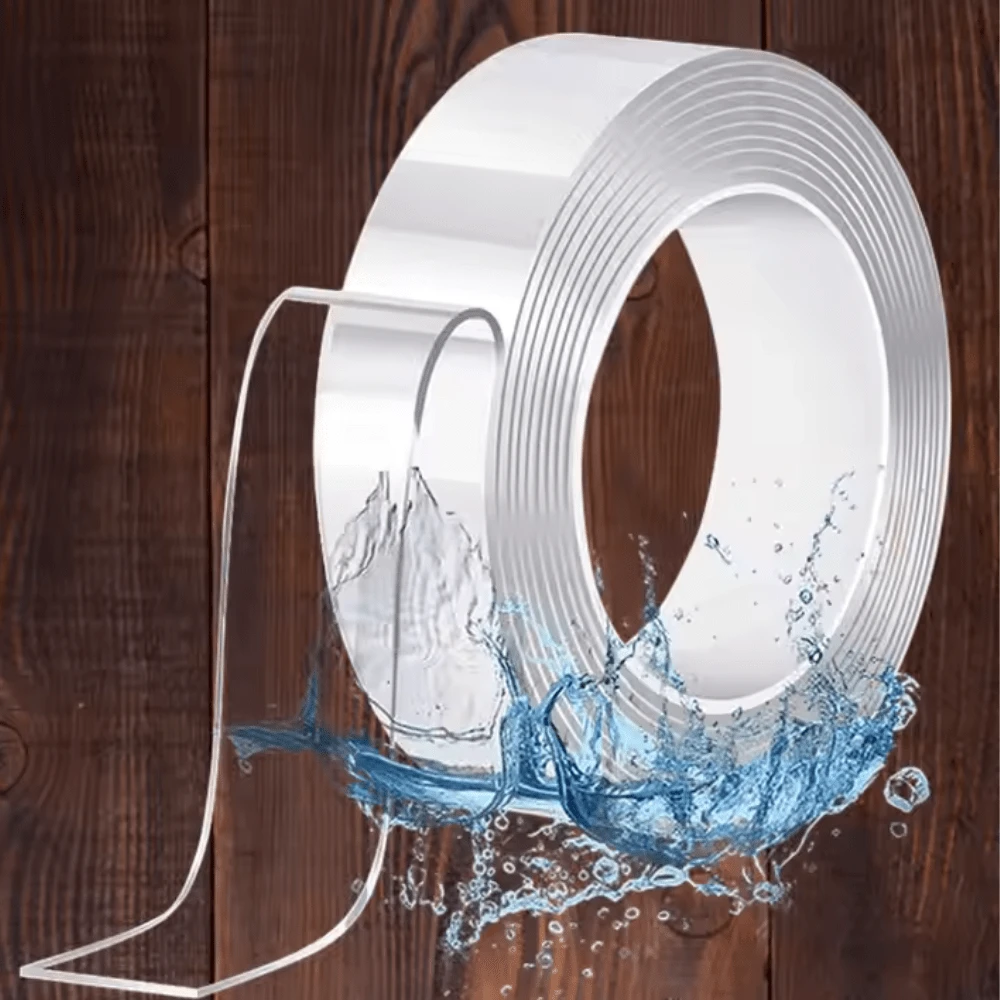 10FT Extra Strong DoubleSided HeavyDuty Tape Removable, Clear Nano