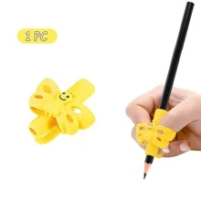 Pencil Grip, Handwriting Posture Correction Holder, Ergonomic Writing 3-Pack: Blue, Green, Orange), Suitable For Office, School, Drawing, Markers, Stationery, Universal Writing Training Tools, Professional Supplies For Learning And Work, Back To School, Gift For All Ages