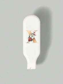 金色花朵字母印花便携式旅行折叠梳，字母A-Z，防静电迷你口袋梳，男女通用美发造型工具，塑料折叠梳，旅行发刷，便携轻巧小巧发刷，可放入钱包和健身房，返校季，旅行度假必备，女士美发配件，发刷，顺发刷，美发产品，美发工具，美发用品，头发护理，卷发刷，理发师，美发设备，旅行必备，发型，美发，发刷，背梳，造型刷，卷发刷，边缘刷，发梳，梳子，梳头，发刷套装，梳子，卷发梳，顺发刷，女士发刷，头发，旅行，美发产品，美发工具，美发用品，理发师，理发师配件，理发店，美发设备 - 白色 - 查看 21