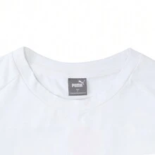 Puma 2024 Women RAD/CAL Knit Collar Short T-Shirt 68291602 - White - View 3