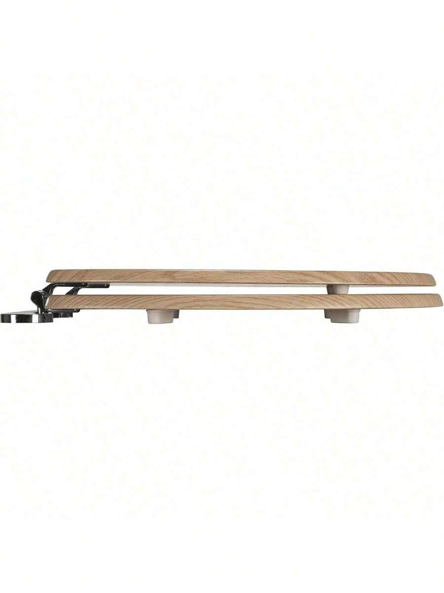 Toilet Seat Always Fits, Never Slips Top And Bottom Fix Hinge