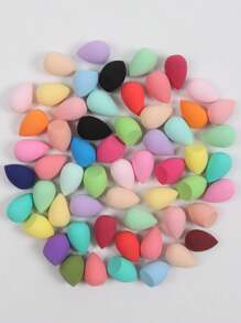 10/20/30/50/100个迷你美妆蛋，粉底美妆蛋，无乳胶干湿两用粉底液/粉底霜，适用于所有肤质，化妆品，价格实惠，可用于房间装饰、梳妆台、旅行、卧室、化妆配件、粉扑、美妆蛋、散粉扑、化妆海绵、价格实惠、圣诞礼物、化妆品、化妆工具、便宜货、礼物、女士礼物、圣诞礼物 - 彩色 - 查看 10